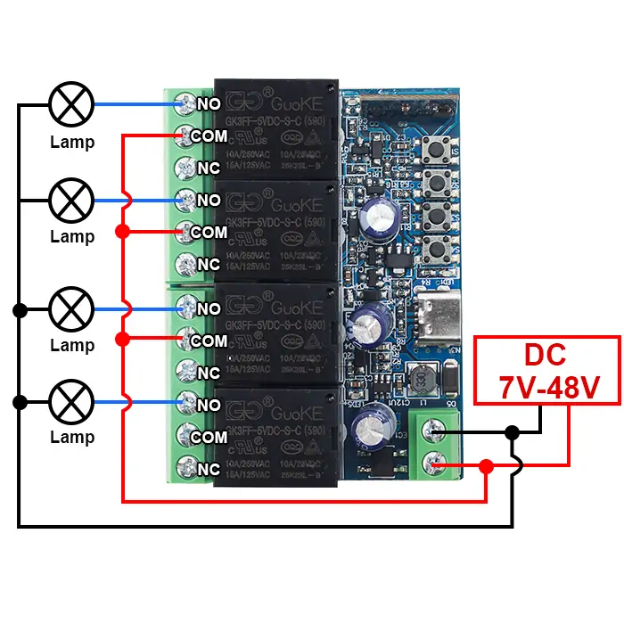 QIACHIP KR0548-4CH Wiring Diagram 1.webp