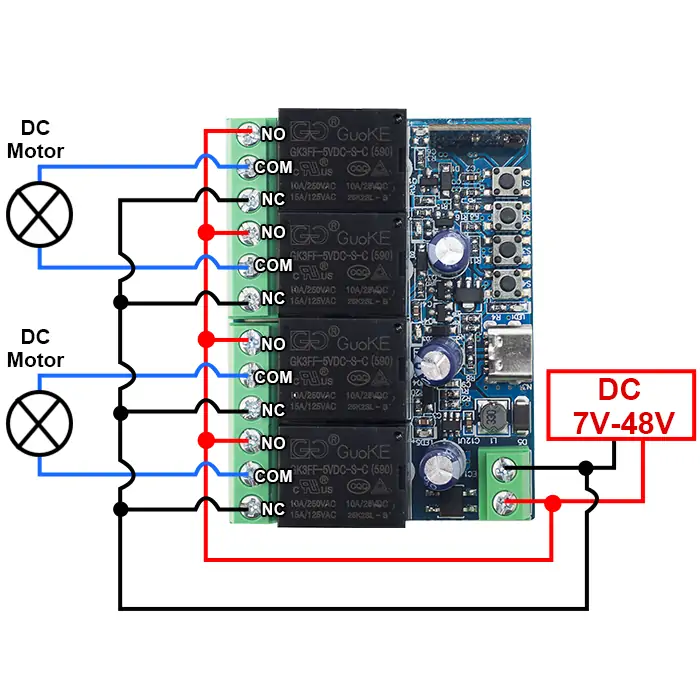 QIACHIP KR0548-4CH Wiring Diagram 2.webp