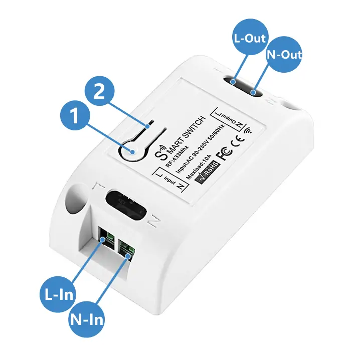 QIACHIP KR2201DA-4 Component Description Figure.webp