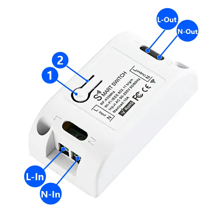 QIACHIP KR2201W-4 Component Description Figure.webp